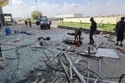 ببینید | تصاویری از راکت‌هایی که امروز به سمت فرودگاه عدن شلیک شده است