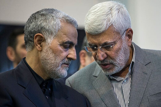 تصویری کمتر دیده شده از سردار سلیمانی