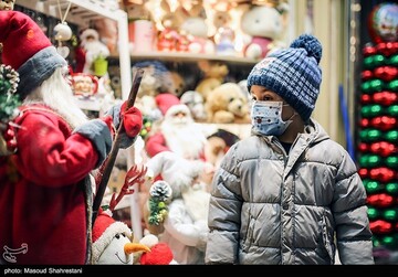حال و هوای کریسمس درخیابان های تهران