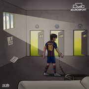 ببینید: لیونل مسی بالاخره آزاد شد!