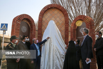 رونمایی از سردیس سردار شهید قاسم سلیمانی در مشهد