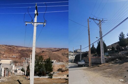 رفع حریم شبکه های برق رسانی در ۵ روستای شهرستان سامان