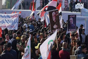 ببینید | آغاز راهیپمایی بزرگ مردم عراق در سالگرد شهادت سردار سلیمانی