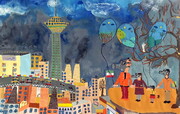 ببینید | ۵ نقاشی کودکان ایرانی که در ژاپن جایزه بردند