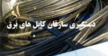 دستگیری سارقان سیم و کابل برق با ۲۰ فقره سرقت در یاسوج