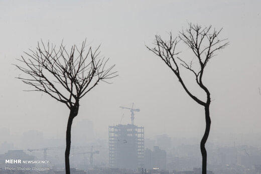 ادامه آلودگی هوای تهران