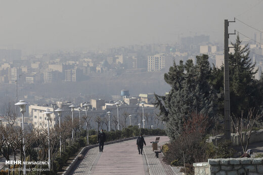 اعلام آلوده‌ترین مناطق تهران؛ بیماران در خانه بمانند
