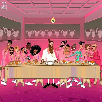 شام آخر راموس در مادرید را ببینید!