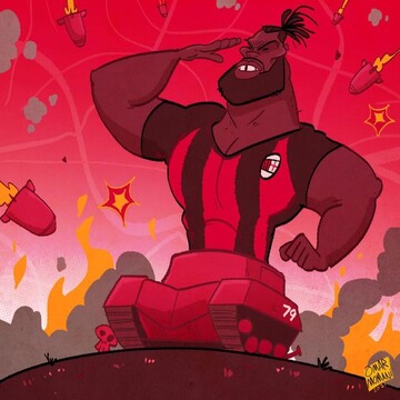 ببینید: میلانی‌ها با تانک خود را به صدر جدول بردند!