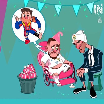 او برای تولدش پای چپ لیونل مسی را می‎خواهد!