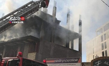 آتش سوزی در خیابان های نزدیک به حرم امام حسین(ع)