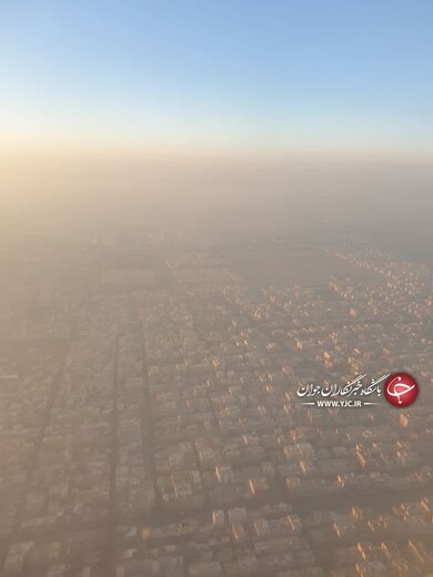 چتر آلودگی بر سر تهران