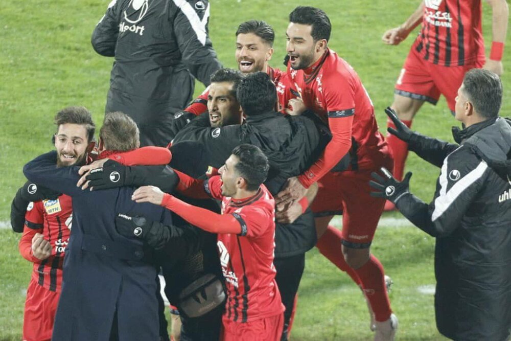 تا دقیقه ۷۵: کامبک پرسپولیس با گلهای عبدی و امیری