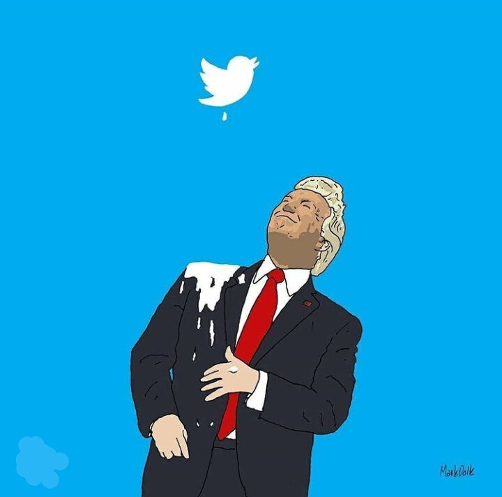 ببینید توئیتر با ترامپ چه کرد!