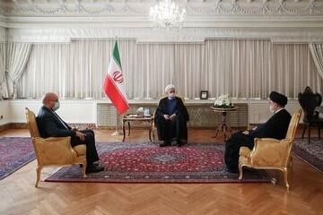 اولین تصویر از جلسه سران ۳ قوه به میزبانی رئیسی 