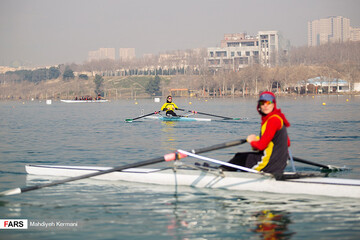 ببینید | لیگ برتر روئینگ زنان در استادیوم آزادی