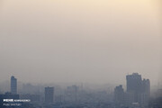 هشدار برای گروه‌های حساس؛ هوای تهران آلوده است