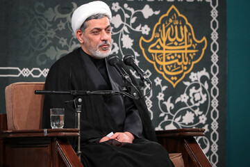 عزاداری شام شهادت حضرت زهرا (سلام‌الله‌علیها) در حسینیه امام خمینی