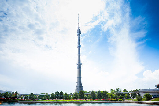 ببینید | بلندترین برج مسکو یخ زد