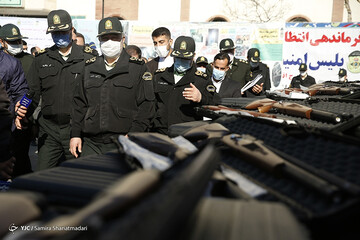 تصاویر | بازدید سردار اشتری از دستاوردهای پلیس