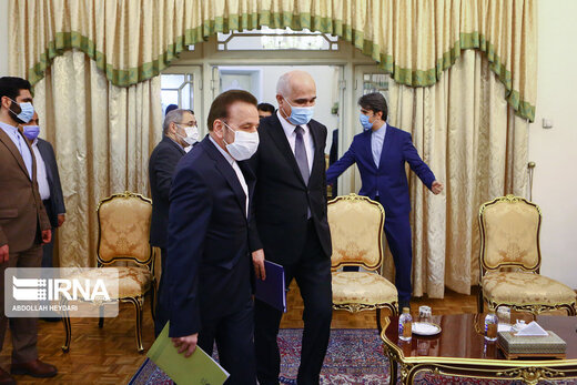 دیدار معاون نخست وزیر جمهوری آذربایجان با رئیس دفتر رئیس جمهور
