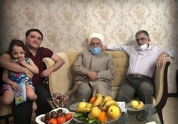 مهدی کروبی به خانه قوچانی رفت +عکس