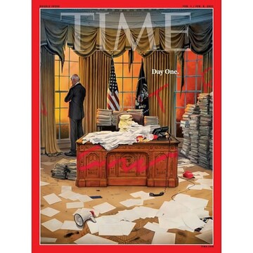 ببینید: بایدن میراث ترامپ را تحویل گرفت!