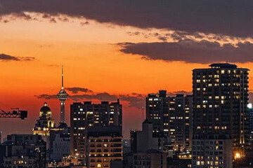 ببینید | زیباترین غروبِ تهران