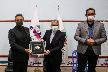 بازدید صالحی امیری از اردو تیم ملی اسکواش جوانان