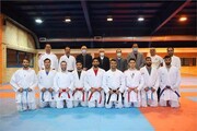 بازدید دکتر سجادی، رضوانی و فخری از اردوی تیم ملی کاراته
