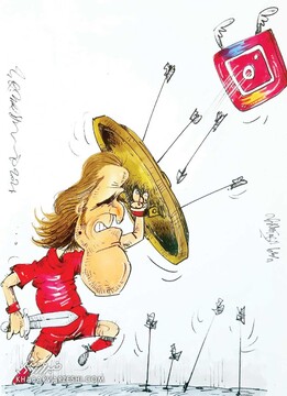 ببینید: علی کریمی علیه اینستاگرام می‌جنگد!