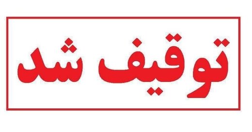توقیف تور غیرمجاز شاهرود به قشم