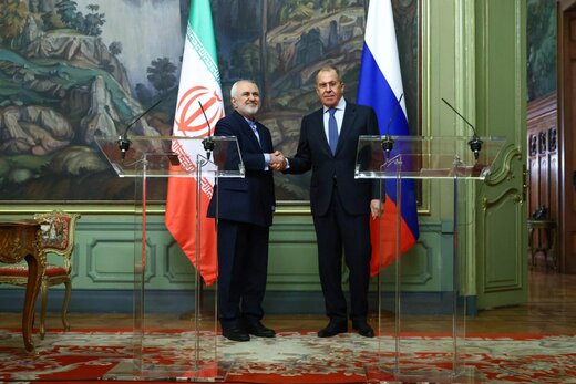 تصاویری از ظریف، وزیر امور خارجه کشورمان در دیدار با همتای روس خود