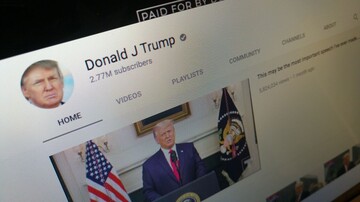 یوتیوب تعلیق کانال ترامپ را تمدید کرد