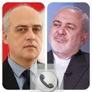 رایزنی تلفنی وزرای خارجه ایران و گرجستان