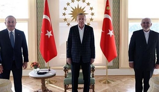 توئیت ظریف درباره دیدار با اردوغان:هم‌افزایی، تنها راه احیای ثبات در منطقه است/عکس