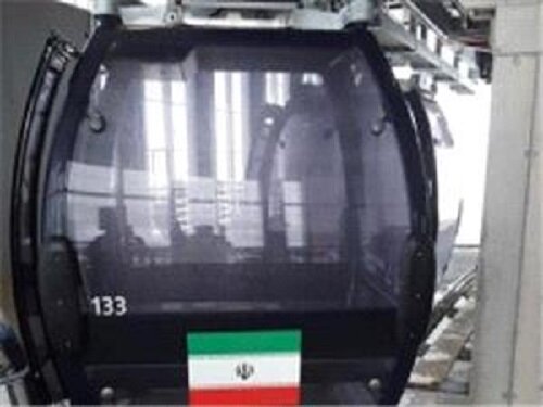 تله‌کابین کیش، پرچم ایران را در آلپ برافراشت
