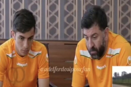 ببینید | آیتم به یادماندنی و خنده‌دار ۹۰ با حضور علی‌انصاریان