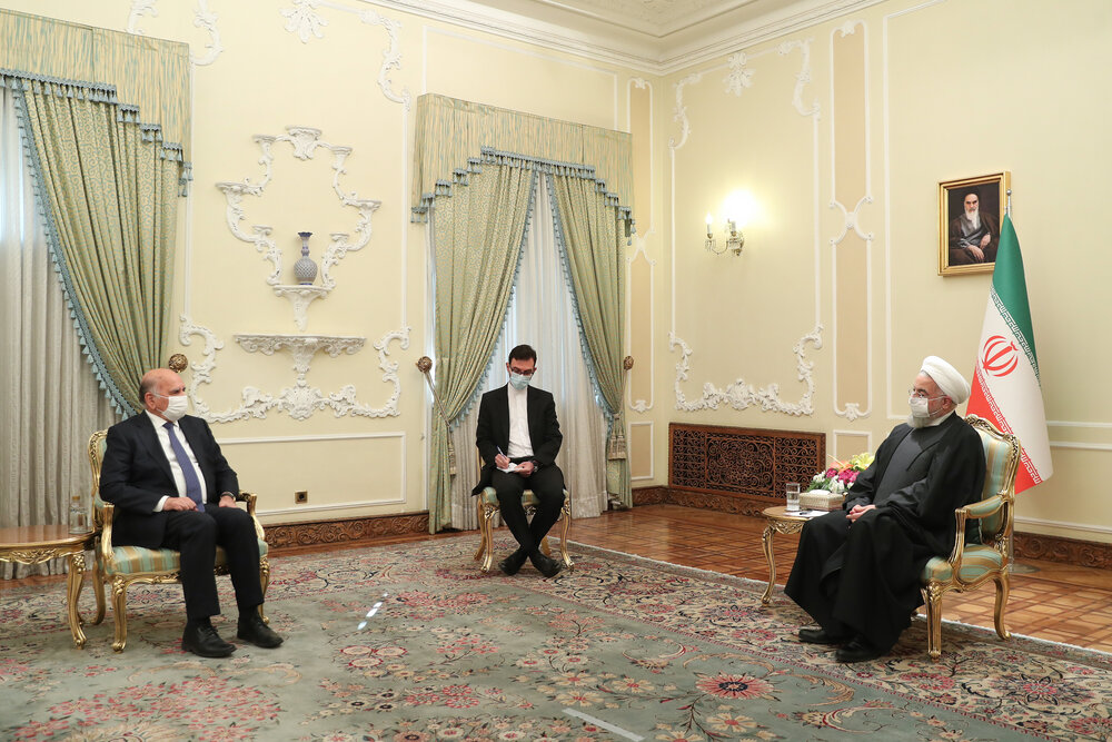 دیدار روحانی با وزیر خارجه عراق/ ترور سردار سلیمانی مصداق بی‌شرمانه‌ترین دخالت خارجی در امور داخلی عراق بود
