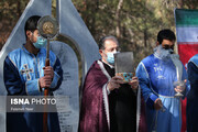 تصاویر | مراسم یادبود شهدای ارمنی در اصفهان