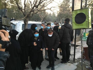 عکس های خاکسپاری علی انصاریان