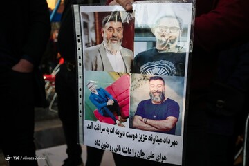 مراسم تشییع و خاکسپاری مرحوم علی انصاریان