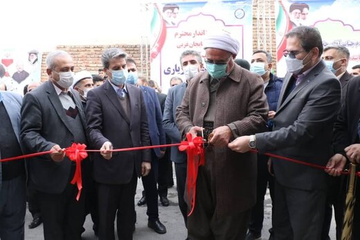 افتتاح پروژه‌های مختلف در جنوب استان آذربایجان‌غربی