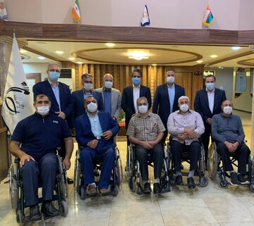 تقدیر از مقام جانبازان در قشم