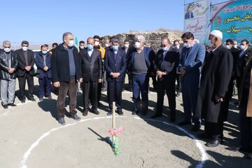 افتتاح و کلنگ زنی در سلماس