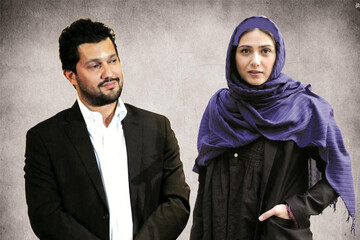 تصاویر | حرکت آموزنده و جالب حامد بهداد و باران کوثری مقابل دوربین‌ها