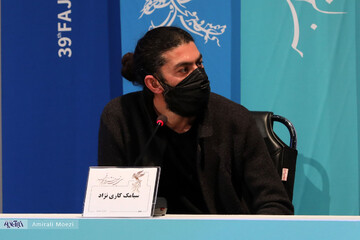 نشست خبری فیلم خط فرضی