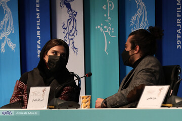 نشست خبری فیلم خط فرضی