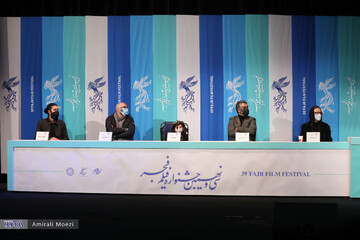 نشست خبری فیلم خط فرضی