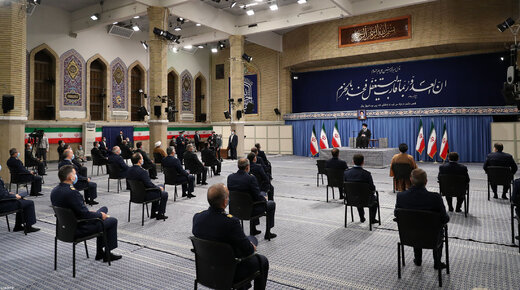 دیدار جمعی از فرماندهان نیروی هوایی و نیروی پدافند هوایی ارتش